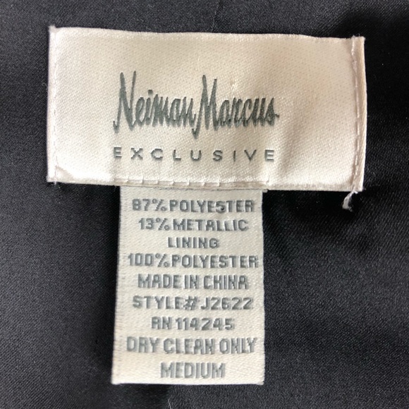 NEIMAN MARCUS Exclusive Bronze Metallic Blazer - Picture 6 of 6